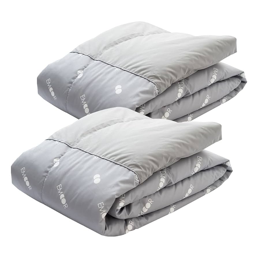 Amazon｜エムール 掛け布団 羽毛布団 布団 春 夏 シングル 2枚